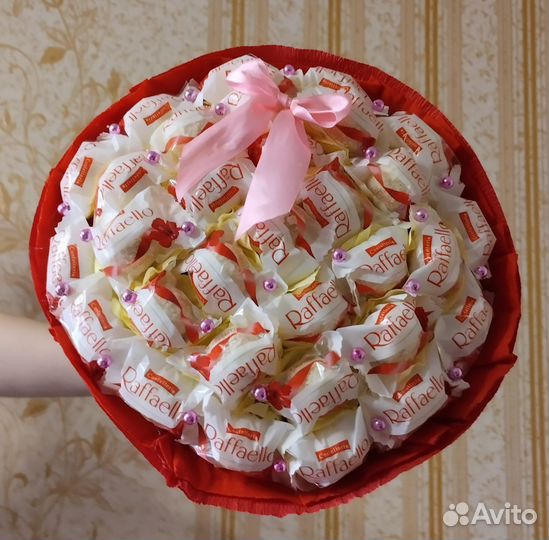 Съедобный букет из Raffaello