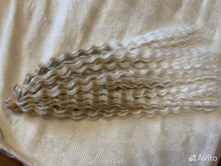 Афрокудри афролоконы Ариэль 55-60см 300гр омбрэ