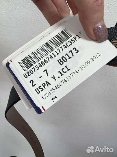 Женский ремень US Polo оригинал