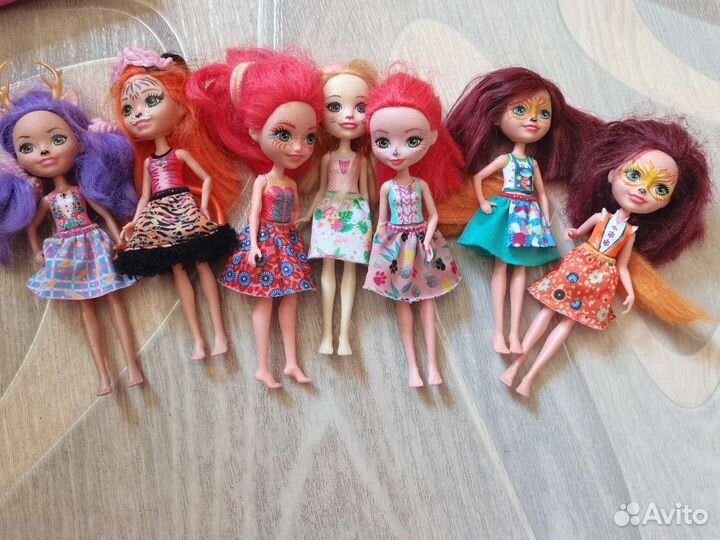 Куклы энчантималс с питомцами