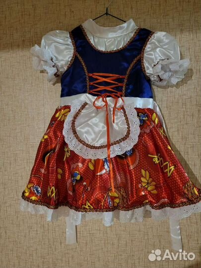 Новогодний костюм красной шапочки