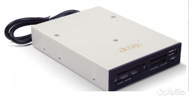 Картридер Acorp crip200-B All in1 новый купить в Санкт-Петербурге ...