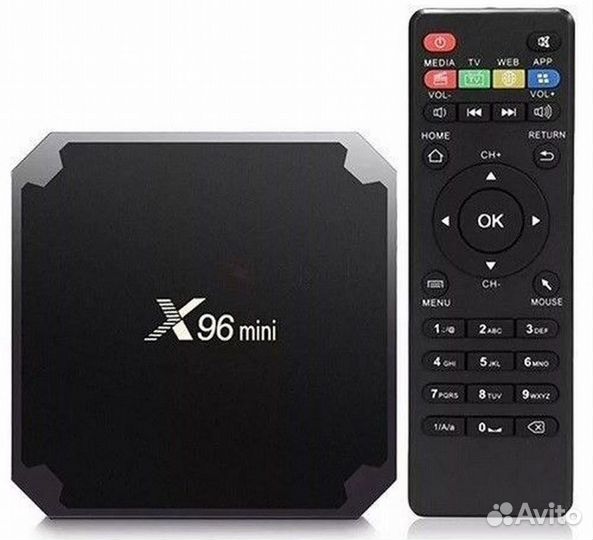 Тв-приставка X96 mini + кино и тв