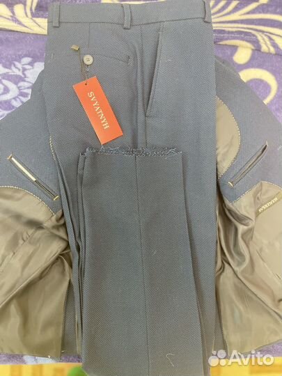 Школьный костюм для мальчика рост 140 синий