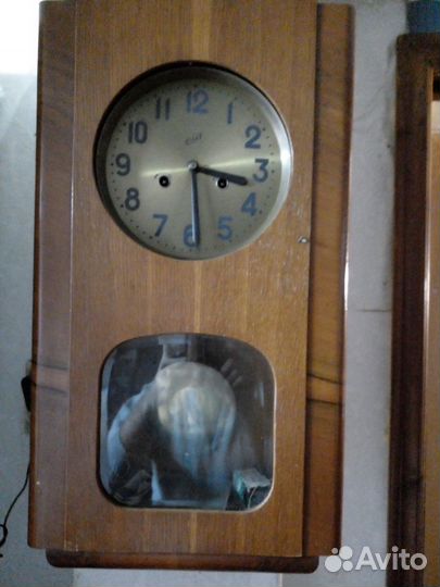 Часы ламповые