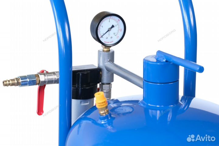 Установка пескоструйная, бак для песка 37 л