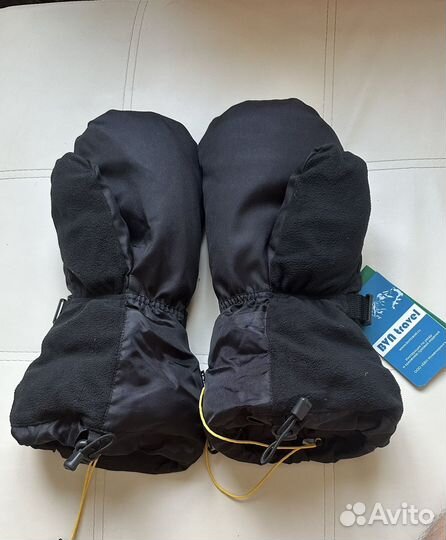 Варежки верхонки пуховые bvn travel альпинистские