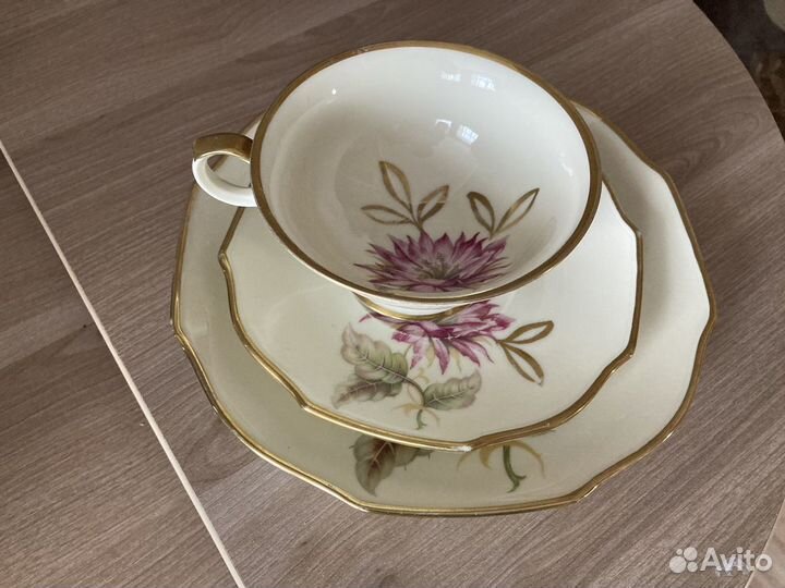 Чайное трио elfenbein и чайная пара