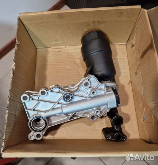 Теплообменник масляного фильтра в сборе