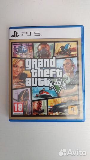 Grand Theft Auto 5 ps5 диск
