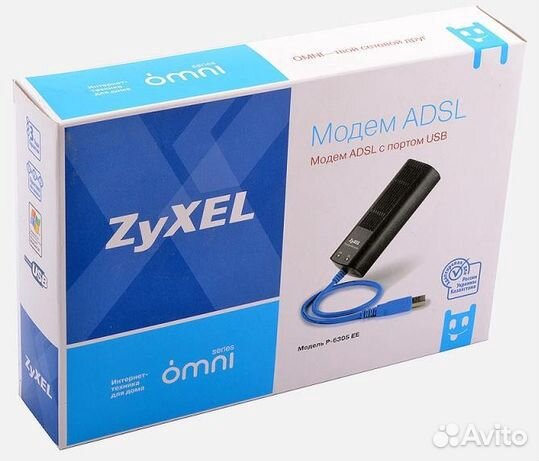 Модем Zyxel Prestige 630S adsl Annex A USB