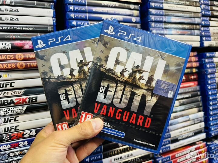 Call of duty vanguard ps4 диск новый