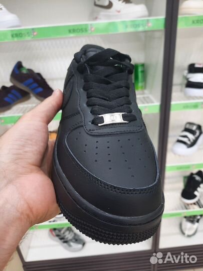 Nike Air Force 1 All Black (Арт.43284)