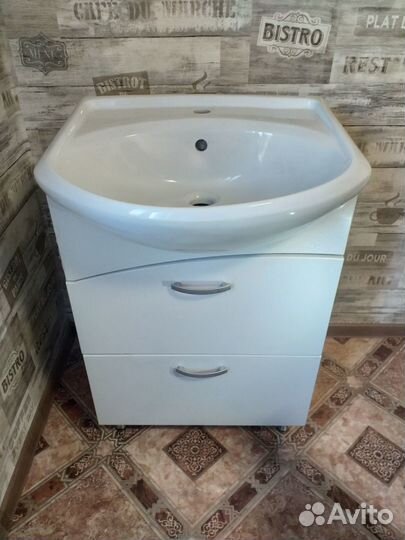 Раковина с тумбой бу. Самовывоз