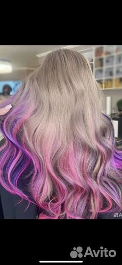 Коррекция, наращивание, окрашивание волос