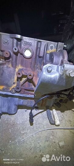 Блок цилиндров нижний Daewoo Nexia