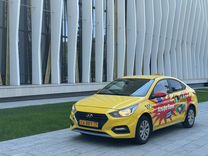 Аренда Hyundai Solaris для такси в Москве