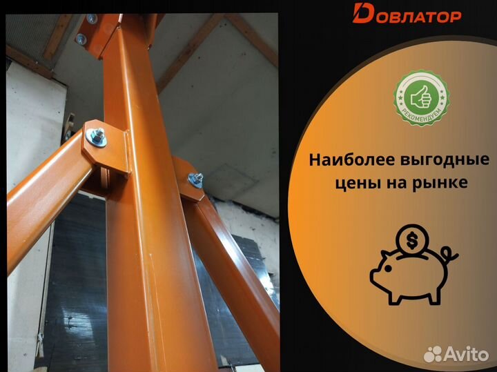 Усиленный козловой кран мпу 5т