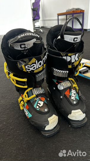 Горнолыжные ботинки salomon spk