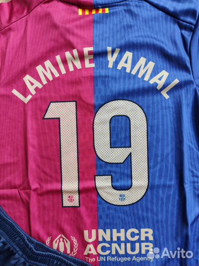 Футбольная форма Ламин Ямаль Барса
