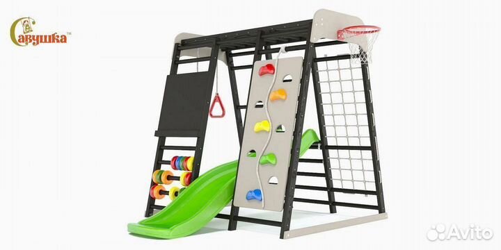 Игровой комплекс для дома меловая доска