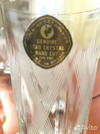 Хрусталь СССР гусь хрустальный