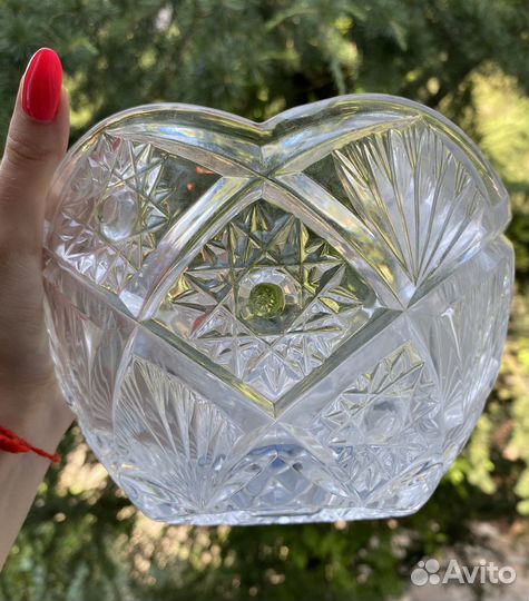 Салатник хрустальный СССР