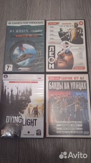 Компьютерные игры и программы для компа и двд