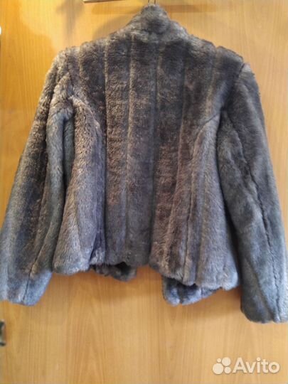 Полушубок искусственный мех 48