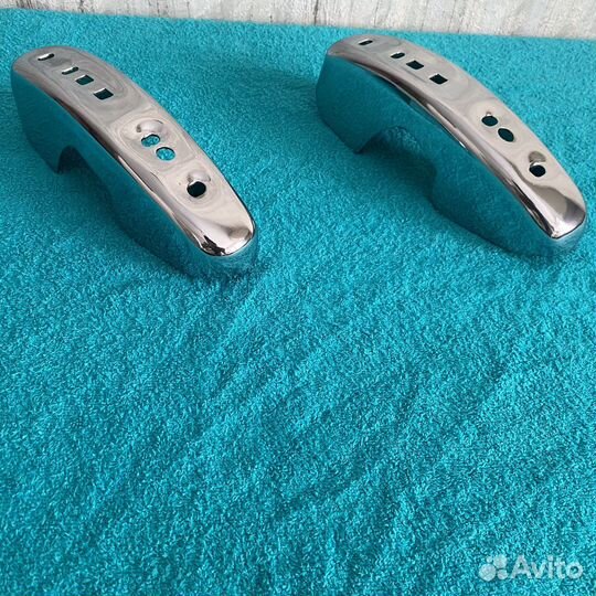 Клыки бампера ваз 2101 хром СССР