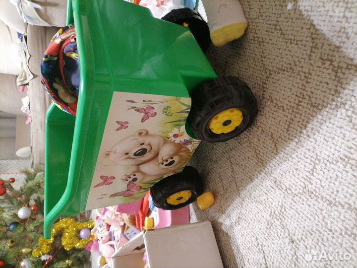 Тялежка для игрушек