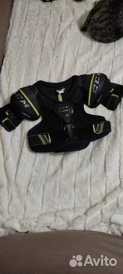 Хоккейные панцирь(нагрудник) + налокотники