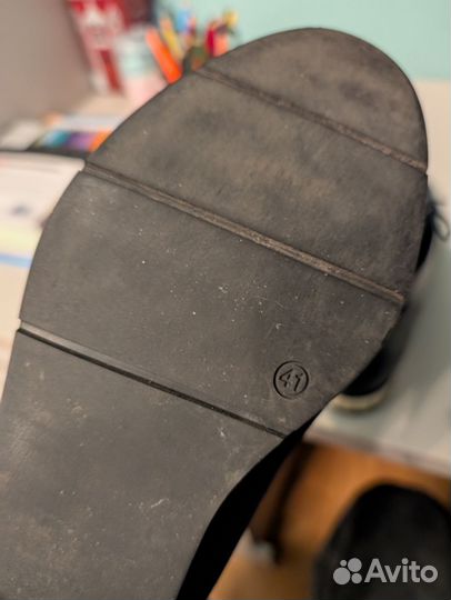 Полуботинки натуральная кожа