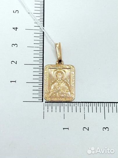 Золотая подвеска