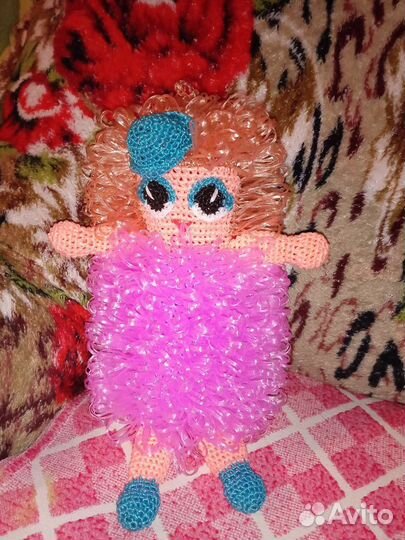 Мочалка ручной работы