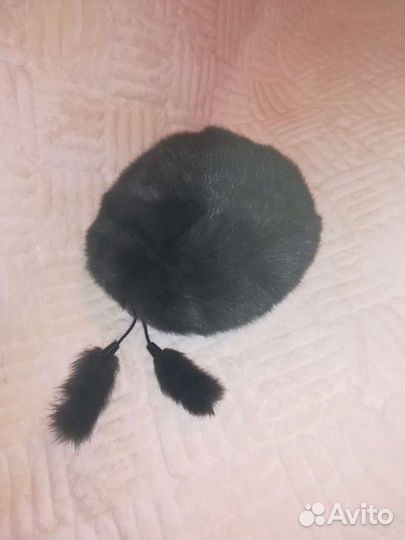 Берет норковый