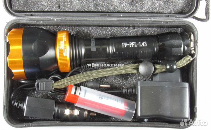 Фонарь ручнойСибирский Следопыт-Профи, 1L,zoom,акк