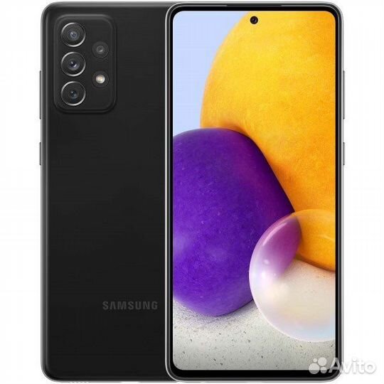 Смартфон Samsung Galaxy A72 128 гб черный