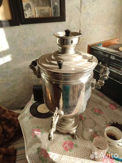 Самовар угольный СССР