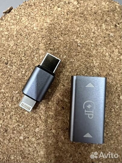 Переходник type-C - Lightning, USB - Lightning