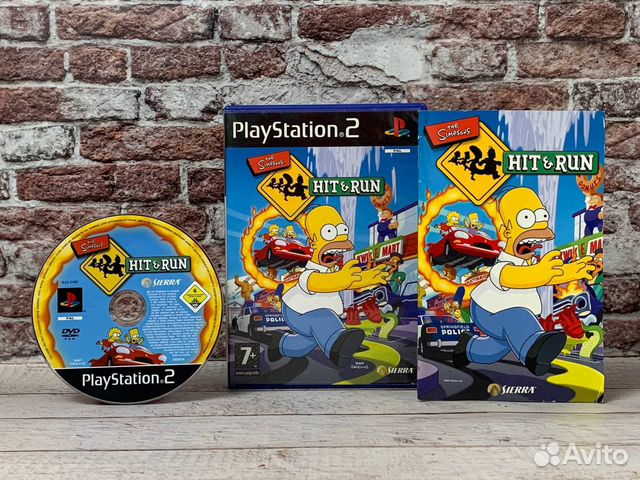 The Simpsons Hit And Run для PS2