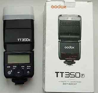 Вспышка godox TT350F