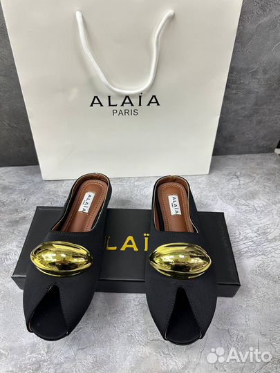 Тапочки Сабо / Мюли Alaia Размеры 36-40