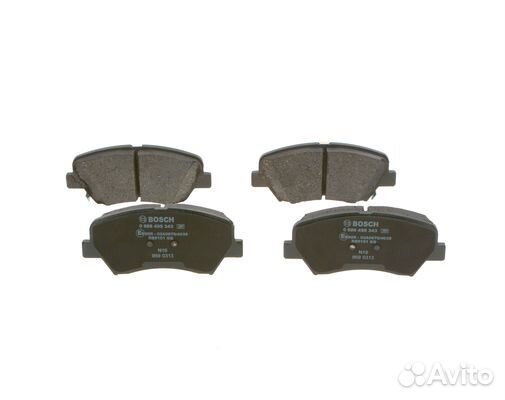 Колодки тормозные передние Hyundai Solaris Kia RIO