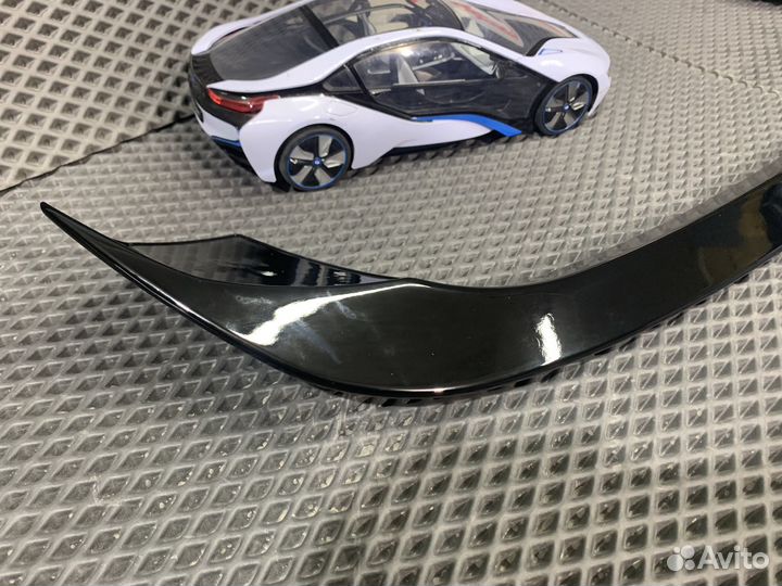 Спойлер BMW F20 LCI M Performance, черный глянец