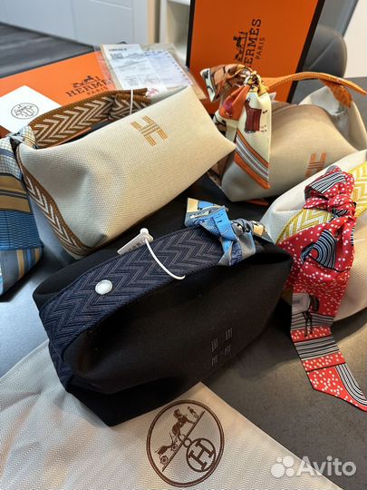 Сумка косметичка hermes