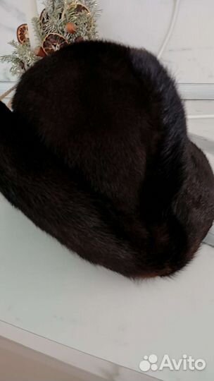 Шляпа женская меховая из норки