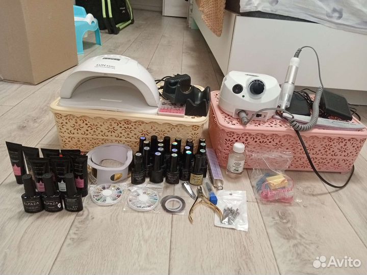 Все для маникюра набор