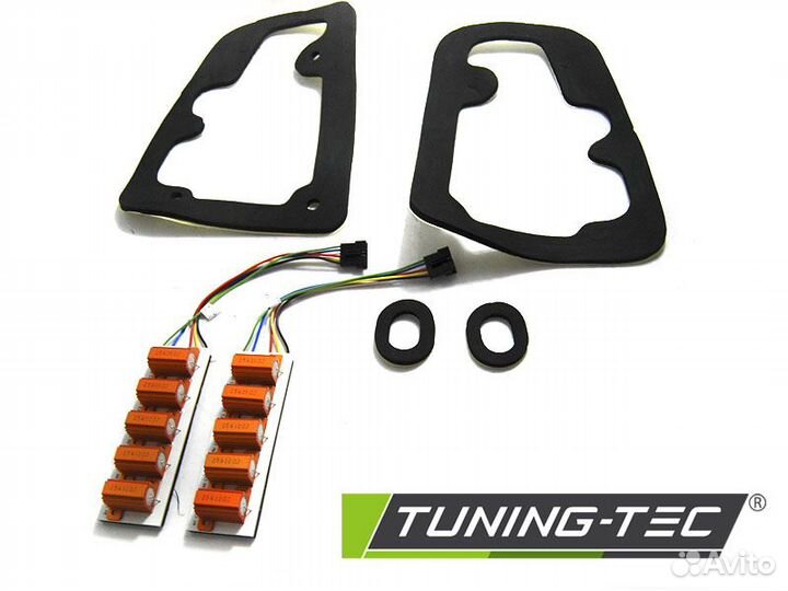 Mercedes ML 164 05-08 Фонари светодиодные, тонир