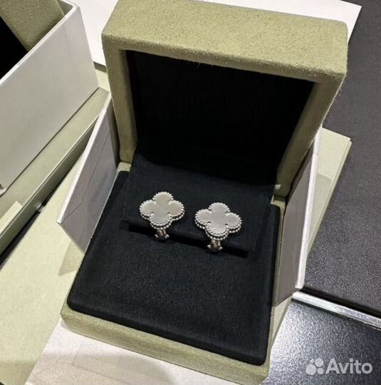 Серьги Van Cleef & Arpels Vintage Alhambra